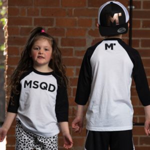 Kids MSQD baseball tops